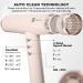 Slopehill Ion Hair Dryer 2000W - 110 000 RPM Quick Drying Magnetic Diffuser Low Noise & Bioceramic Technology - Perfect for Home Travel & Salon - Pink - Buy Online on GoSupps.com