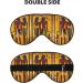 Ancient Egypt Tribe Series Print Double-Sided Eye Mask Soft and Light Blocking for Enhancing Sleep Quality - Buy Online on GoSupps.com