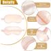 SATINIOR 4 Pcs Silk Bonnet Sleep Cap Set with Eye Cover - Black/Pink - for Women, Comfortable Sleep and Hair Protection - Buy Online on GoSupps.com