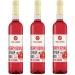 H llinger Berry Royale Sirop Bio Sans Alcool Fruit et Amer Bouteilles en Verre de 500ml Lot de 3