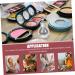 SEWACC Glass Spray Bottle 1pc spray glitter makeup highlighter spray bottle for hair Girl Makeup Sprayer make up Makeup Tools Highlighters White 7x5.5cm - Buy Online on GoSupps.com