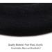 Wheebo Wool Beret Hat - French Style Winter Cap for Women - Black - Buy Online on GoSupps.com