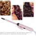 Buy Thin Curling Wand 9mm - Ceramic Barrel Hair Curler for All Hair Types - 360 Rotation Constant Temperature - Buy Online on GoSupps.com