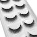 Panysilioer 3D Faux Lashes Handmade Luxurious Volume Natural False Eyelashes 5 Pairs with Tweezers 05 - Buy Online on GoSupps.com