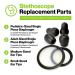 Durabasics Classic 3 & 4 Stethoscope Accessory Kit - Replacement Parts for Littmann Stethoscopes - Fits Cardiology III & IV - Black - Buy Online on GoSupps.com