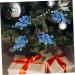 HOMSFOU 12pcs Christmas Imitation Berries Christmas Flower Sprays Artificial Glitter Berry Stem Christmas Berries Picks Christmas Decor Christmas Berry Stems Home Decor Foam Flash Filler Blue 19X5X5CM - Buy Online on GoSupps.com
