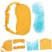 Ipetboom 1 Set Gel Eye Mask Reusable Eye Mask for Sleeping Mask Soft Eye Cover Elastic Eye Mask Eye Sleep Mask Kids Plane Cold Hot Eye Beads Eye Cotton Travel Portable Goggles Yellow 17X9X1CM - Buy Online on GoSupps.com