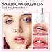Prreal Tinted Lip Oil - Hydrating Plumping Gloss for Moisturized Lips | Clear Lip Care Oil for Dry Lips - Water Glossy Finish | Non-Sticky Shine Lip Tint (Transparent) - Buy Online on GoSupps.com