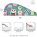 Cartoon Owl Hair Towel 2 Pack - Super Absorbent Quick Dry Hair Turbans for Women & Girls - Buy Online on GoSupps.com
