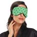 Haskirky Light Blocking Eye Mask - Adjustable Breathable Sleep Mask for Men and Women - Ideal for Travel, Yoga, Meditation - Cartoon Frog Green - Buy Online on GoSupps.com