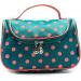 Yeiotsy Polka Dot Cosmetic Bag - Sea Blue Toiletry Organizer for Women | Travel Essential - Buy Online on GoSupps.com
