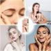 Microblade Eyebrow Waterproof Eyebrow | Eyebrow Makeup with Natural-Looking Microblading Eye Brow Pencil with -4 Tip for Mother Makeup Lover Pochy Dark Brown - Buy Online on GoSupps.com