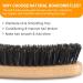 Bestool Wild Boar Hairbrush - Natural Bristle Brush for Women Men & Children | Thin & Fine Hair & Beard | Black Walnut Handle - Buy Online on GoSupps.com