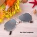 Rear View Sunglasses Novelty Gift Safety Glasses Mirror Multifunctional for Biking Walking - Buy Online on GoSupps.com