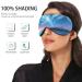 Haskirky Light Blocking Eye Mask - Adjustable & Breathable for Deep Sleep and Relaxation | Ideal for Travel, Office, Yoga & Meditation - Buy Online on GoSupps.com