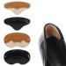 Heel Pads for Women and Men - Shoe Inserts for Shoes Too Big - Blister Prevention Anti-Slip Heel Grips Protectors - Reusable Washable Heel Cushions (4 Pairs)