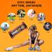 Caffeinated Cinnamon Crunch Protein Bars | Gluten Free Vegetarian 350mg Caffeine | Boost Focus & Clarity | 6 Pack | Shop Now - Buy Online on GoSupps.com