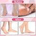 3 Pair Silicone Gel Moisturizing Socks for Dry Feet & Cracked Heels - Large Size - Buy Online on GoSupps.com
