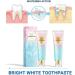 zowamap 2Pcs Nicotinamide Whitening Toothpaste for Stain Removal Natural Teeth Whitening Enamel Safe Bright Smile Fresh Breath - Buy Online on GoSupps.com