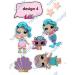 Lol Dolls themed unbranded edible ICING printed sheets edible cake topper (design 2) - Buy Online on GoSupps.com