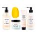 Tubby Todd Baby Cradle Cap Solution for Sensitive Skin - The Bye-Bye Cradle Cap Kit - Cradle Cap Gel Shampoo + Body Wash Lotion All Over Ointment & Cradle Cap Brush - Standard Size Fragrance-Free