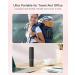 Compact Electric Toothbrush for Adults | 62,000 VPC | 2Hrs Charge | 30 Days Battery | 3 Modes | 4 Heads | Timer | Waterproof | Rechargeable Sonic Toothbrush - Deep Black - Buy Online on GoSupps.com