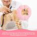 Hylyun Adjustable Soft Sunflower Neck Rope Cat Collar - Post-Surgery Recovery for Cats & Small Dogs - PM Pink - Buy Online on GoSupps.com