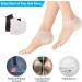 (5 Pair) Silicone Heel Protectors and Cups for Heel Pain Relief - Universal Size | Heal Dry Cracked Heels with Cushion Pads | Stocking Stuffers for Women, Teen Girls, Moms - Buy Online on GoSupps.com