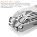 Professional 12-in-1 Stainless Steel Manicure Set for Men and Women - Ultra Sharp Nail Clippers Pedicure Kit with Luxury Leather Case - Buy Online on GoSupps.com