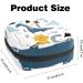 Storage Bags for Women's Bandages & Menstrual Products - Cartoon Dinosaurs Design | Portable Organizer for School & Office | Multicolored - Buy Online on GoSupps.com