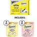 TEMPTATIONS Classic Cat Treats 16 oz Tub - Pack of 4 | Crunchy and Soft Brown Treats - Buy Online on GoSupps.com