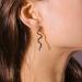 Shop Vintage Snake Dangle Earrings - Gold & Silver Punk Drop Jewelry for Women - Buy Online on GoSupps.com
