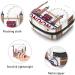Buy Women's Bonds Storage Pockets Stillpad Holder London Landmark Portable Period Kit Bag | Chic & Stylish Feminine Product Bag - Buy Online on GoSupps.com