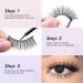 Buy Fluffy Mink Eyelashes - 7 Pairs Natural Wispy Lashes | Soft & Lightweight Fake Lashes for Stunning Looks - Buy Online on GoSupps.com