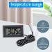 Ruizhi 4 PCS Mini LCD Digital Aquarium Thermometer with External Sensor - Ideal for Reptiles Greenhouses Cars Home & Office Use - Buy Online on GoSupps.com