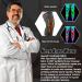 NEENCA Knee Brace Compression Sleeve for Pain Relief - Medium 2 Pack, Black - Buy Online on GoSupps.com
