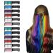 BTGGG 6 Colors Hair Chalks for Girls Temporary Hair Dye Spray Colour for Kids Coloured Hair Spray Washable Hair Dye Chalk Girls Kids Gifts for Halloween Xmas Birthday Party Cosplay (6 Colours-12PCS)