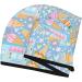Hair Towel Wrap - Quick Drying Towel Turban with Button | Ice Cream Truck Design - Buy Online on GoSupps.com