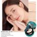 Pressed Powder Foundation | 2 in 1 Skin Nuder Cushion Long-Lasting Makeup Setting Powder - Flexible Poreless Longwearing Coverage for A Radiant Natural Finish Znet-au - Buy Online on GoSupps.com