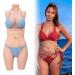 Realistic D Cup Silicone Breasts Bodysuit for Crossdressers & Transgender Cosplay - Cyomi - Buy Online on GoSupps.com