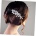 Ipetboom Crystal Hair Accessories Wedding Decor Wedding Hair Accessories Hair Barrettes Hair Clip Hair Pin Tiara Bridal Hair Accessories Bride Rhinestones Rhinestone Hair Gem - Buy Online on GoSupps.com