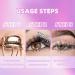 Glitter Mascara Volume UP Mascara Shiny Glitter Mascara Thick Mascara Luxury Stain Resistant Long Lasting Mascara Waterproof Mascara for Women Girls - Buy Online on GoSupps.com