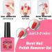 Gel Nail Polish Remover Gift Set - 4 Pack, 0.5 Fl Oz - Quick & Easy Results in 1-5 Mins - Professional Non-Irritating Formula - Buy Online on GoSupps.com