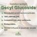 Dr Joe Lab Decyl Glucoside - Natural Surfactant Plant-Derived Biodegradable Gallon for DIY Skin Care & Formulations - Ideal for Shower Gels Soap Shampoos - Non-GMO Unscented - Buy Online on GoSupps.com