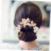 PLAFOPE 1 Set Leaves and Flowers Hair Comb Hair Comb Clip Girl Headpieces for Wedding Decorative Hair Combs Hair Accessories for Women Headpiece for Wedding Decoration Bridal Headpiece - Buy Online on GoSupps.com