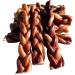 Bully Sticks for Dogs - Braided Bully Sticks Dog Chew Treat - *(6 INCH Braided 7 Pack Approx. 300 Grams)* - Bully Sticks - Low to No Odor Bull Pizzle - Thick Premium Long Lasting Braided Bully Sticks