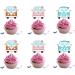 18pcs Groovy Cupcake Toppers for Boys Girls Happy Birthday Peace Hippie Bus Part Decorations Groovy Party Supplies 60s 70s Rainbow Daisy Cake Decorations - Buy Online on GoSupps.com