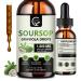 (2 Pack) Soursop Graviola Liquid Drops 1800mg 98% Absorption Soursop Bitters Liquid for Cell Support & Regeneration Immune Boost Relax Liver and Sleep Herbal Goodness Gluten Free 1 Fl Oz Natural
