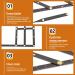R gle de Mesure des Sourcils Nombre d'Or en Acier Inoxydable Noir Coulissante Trois Points Outil R glable pour Dessin Pr cis des Sourcils Maquillage et Tatouage Portable - Buy Online on GoSupps.com