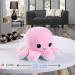 Reversible Octopus Plush - Large Moody Octopus Stuffed Toy 20cm - Flip Octopus UK - Green/Pink - Buy Online on GoSupps.com